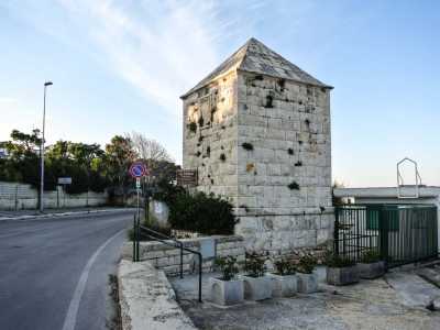 Le contese territoriali tra Bari e Bitonto su questa porzione di costa risalgono a tempi molto antichi, tanto che, per dirimere la questione una volta per tutte, nel 1587 furono erette sette imponenti costruzioni in pietra che delimitarono il confine esatto tra le due citt�: i cosiddetti �titoli� (nella foto il Titolo Arenarum)